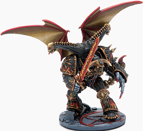 Chaos Daemon Prince by Vlad Fayershteyn