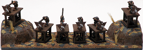 Skaven Jezzails by Timothy Lira