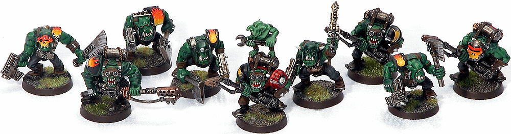 Ork Burna Boyz by Wil Chase