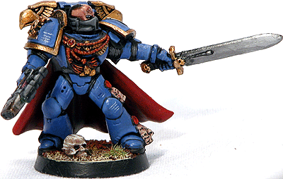 Ultramarines Commander by Ben Saphier