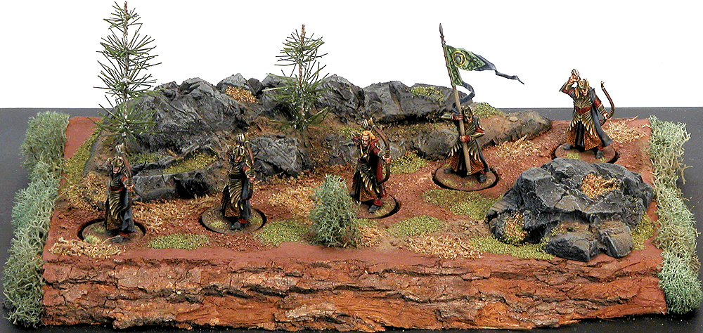 Haldir and his Archers by Lee Marinelli
