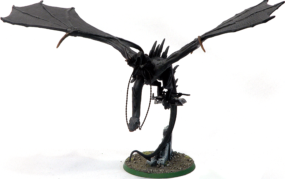 Fell Beast with Warrior by Brandon McClintock