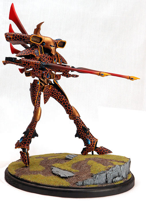Fire Walker - Eldar Titan by Steve Fields