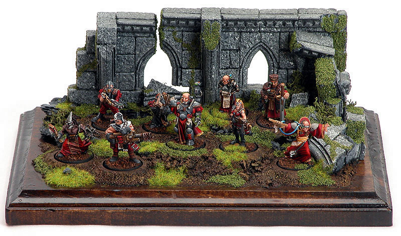 Inquisitor and Retinue by Jeff Freeman