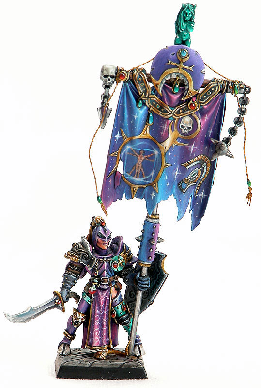 Laviscia Borgia - Slaanesh Standard by Angela Imrie