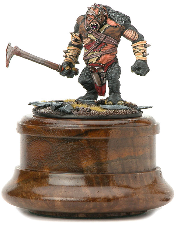 Buhrdur, Troll ChieftaIn by Matt Kurpaski