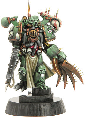 Nurgle Chaos Space Marine by Mark Mosler