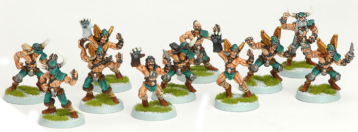 Norse Blood Bowl Team by Jason Buyaki