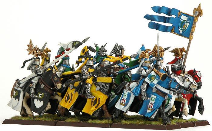 Bretonnian Knights by Danny Fuller