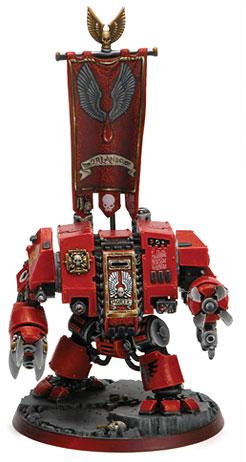Blood Angel Dreadnaught by Tom Haid