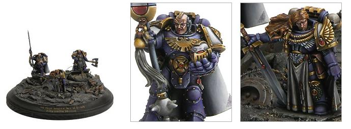Space Marine Commanders by Jeff Lybbert