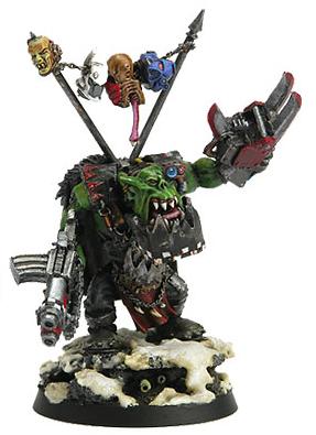 Ork Warboss by Mike Howell