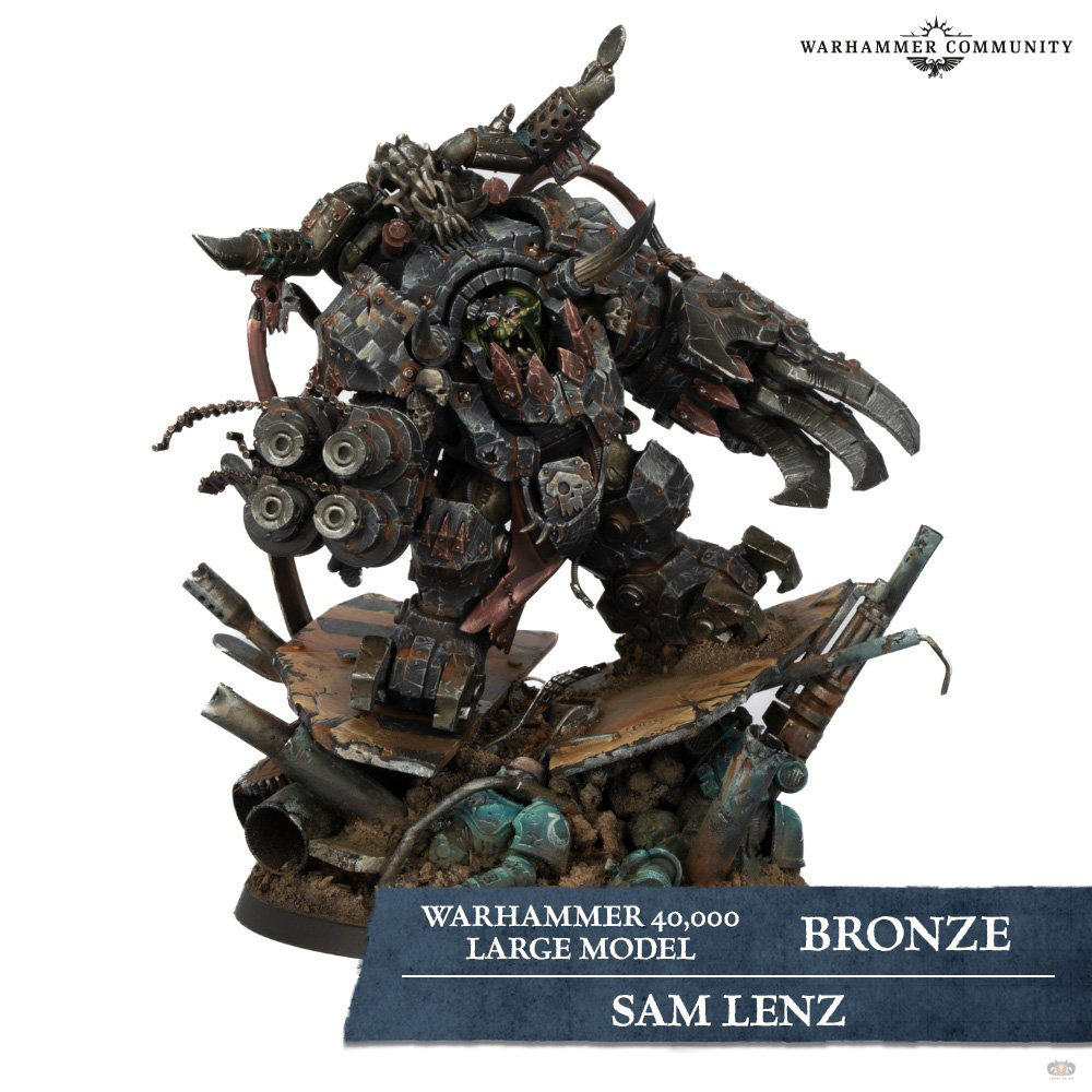 Ghazghkull Thraka by Sam Lenz