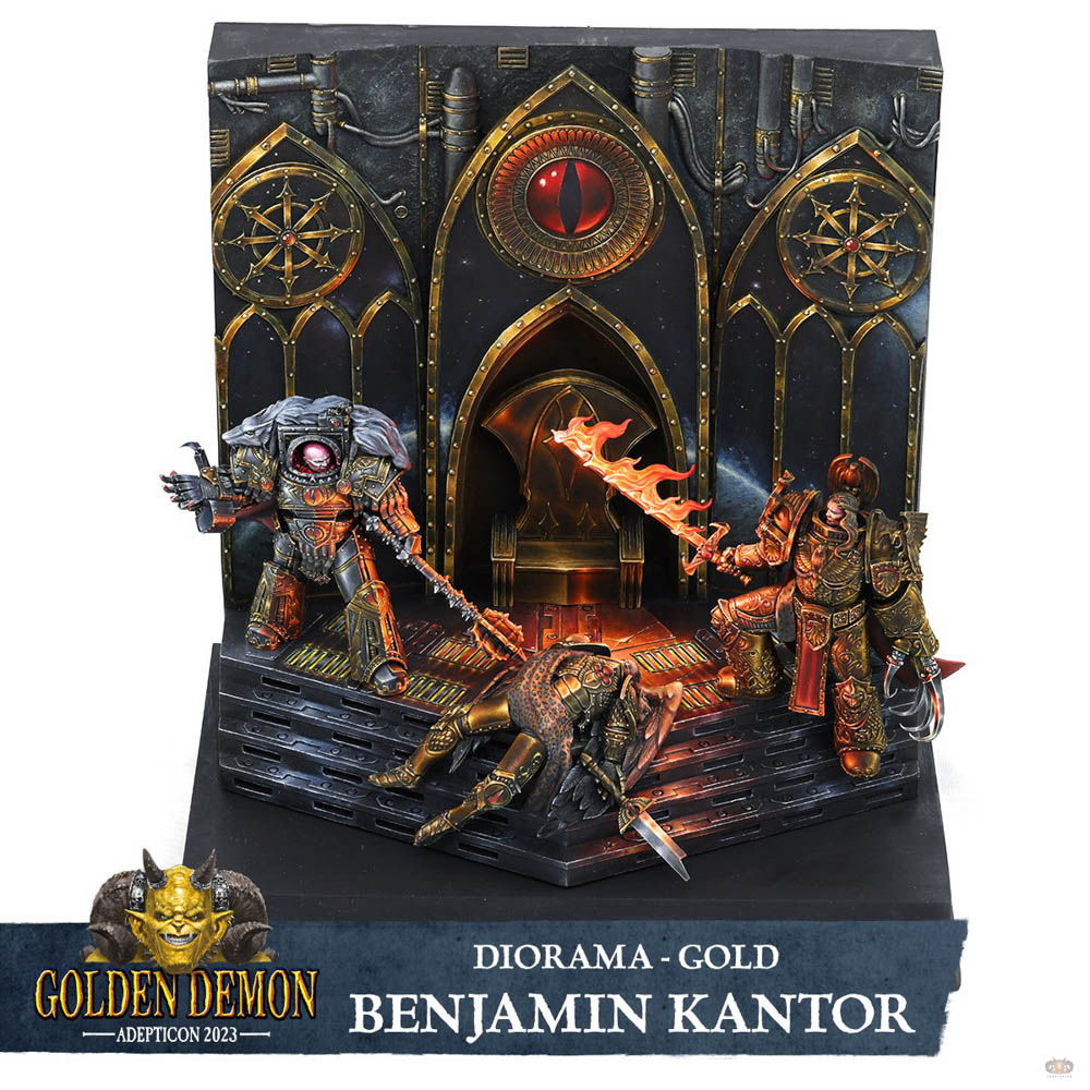 Horus vs The Emperor by Benjamin Kantor