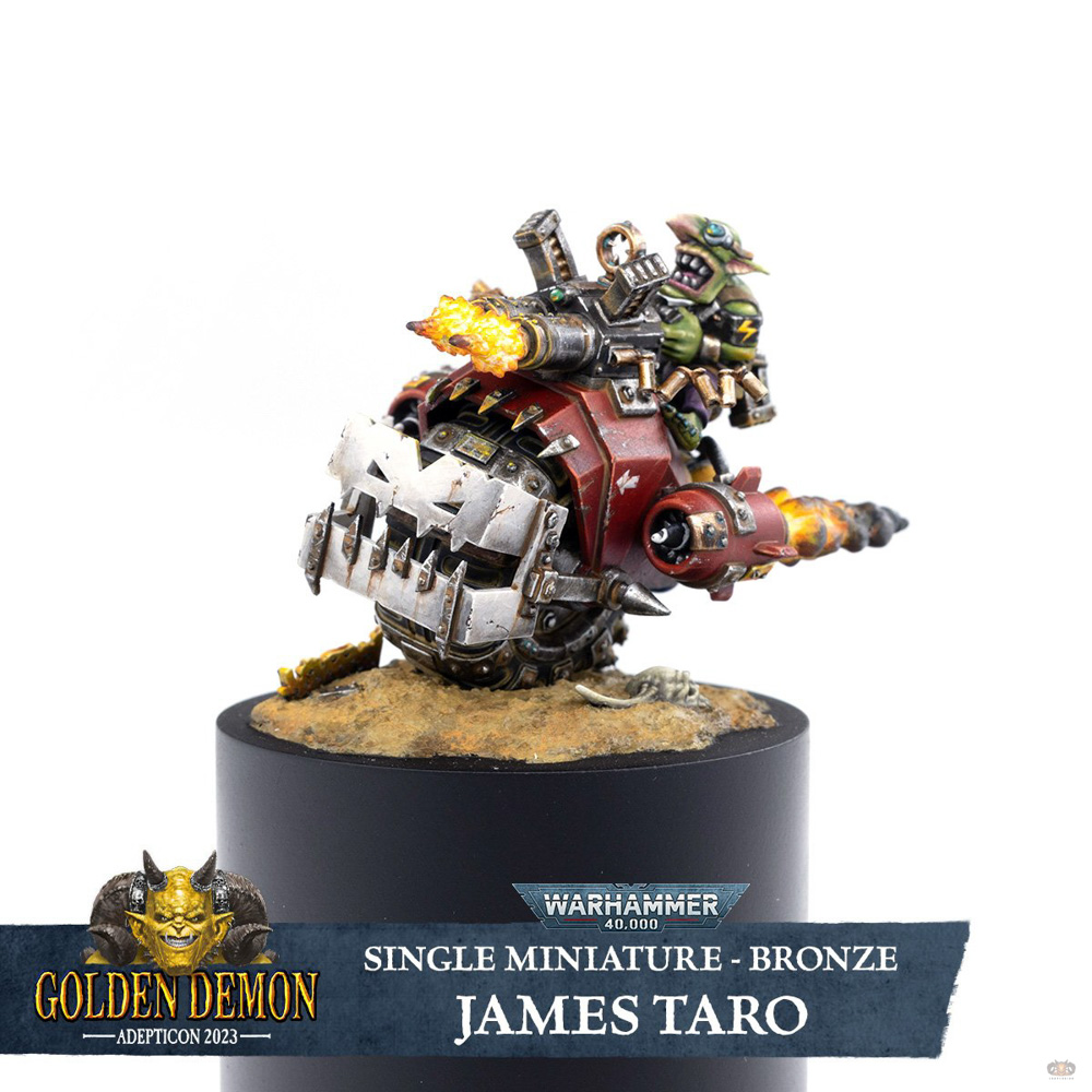 Rocket Grot Squig-Cycle by James Taro