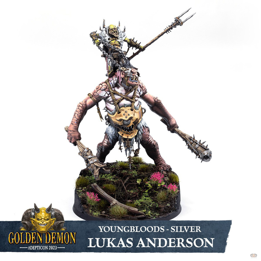Breaka-boss on Mirebrute Troggoth by Lukas Anderson
