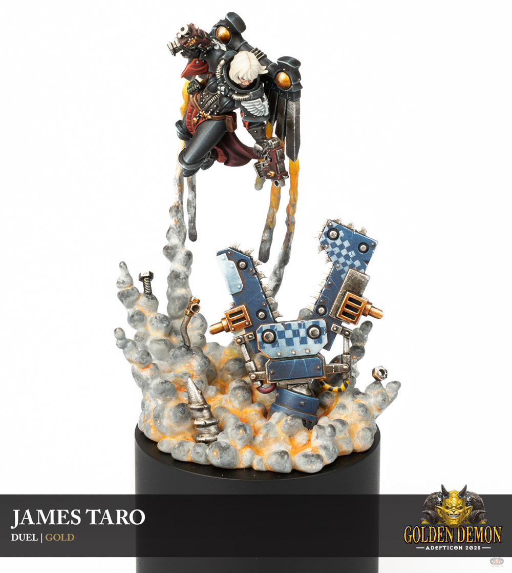 Adepta Sororitas Seraphim VS Killa Kan by James Taro