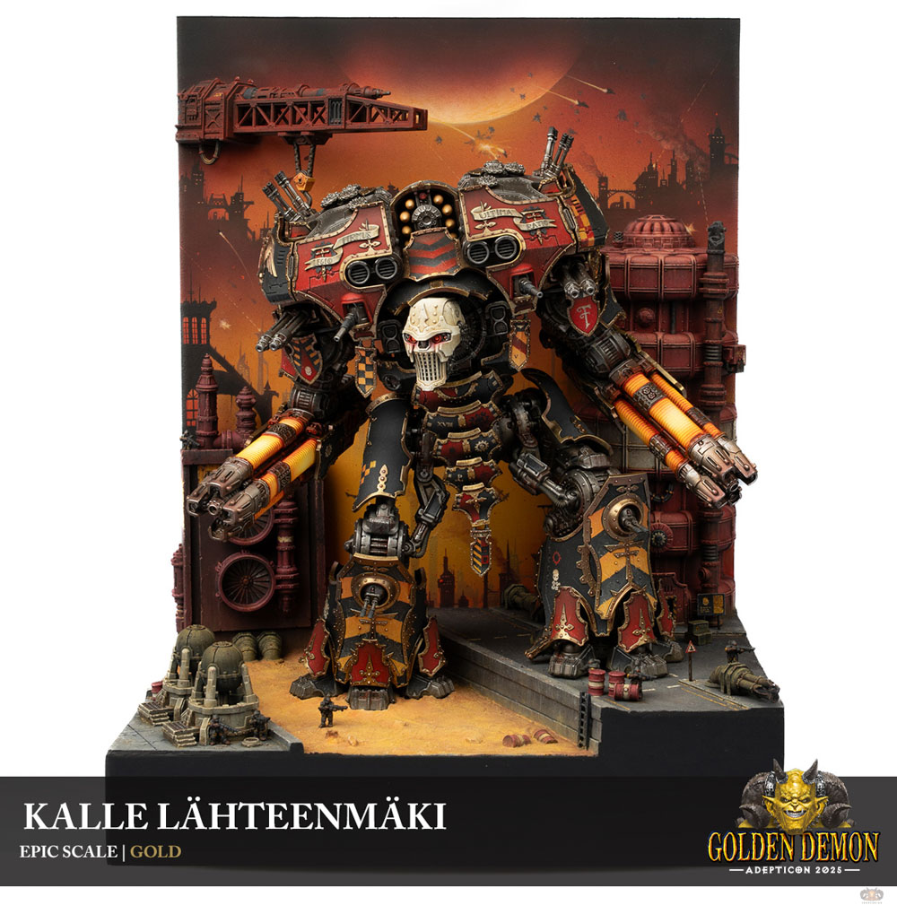 Warmaster Heavy Battle Titan by Kalle Lähteenmäki