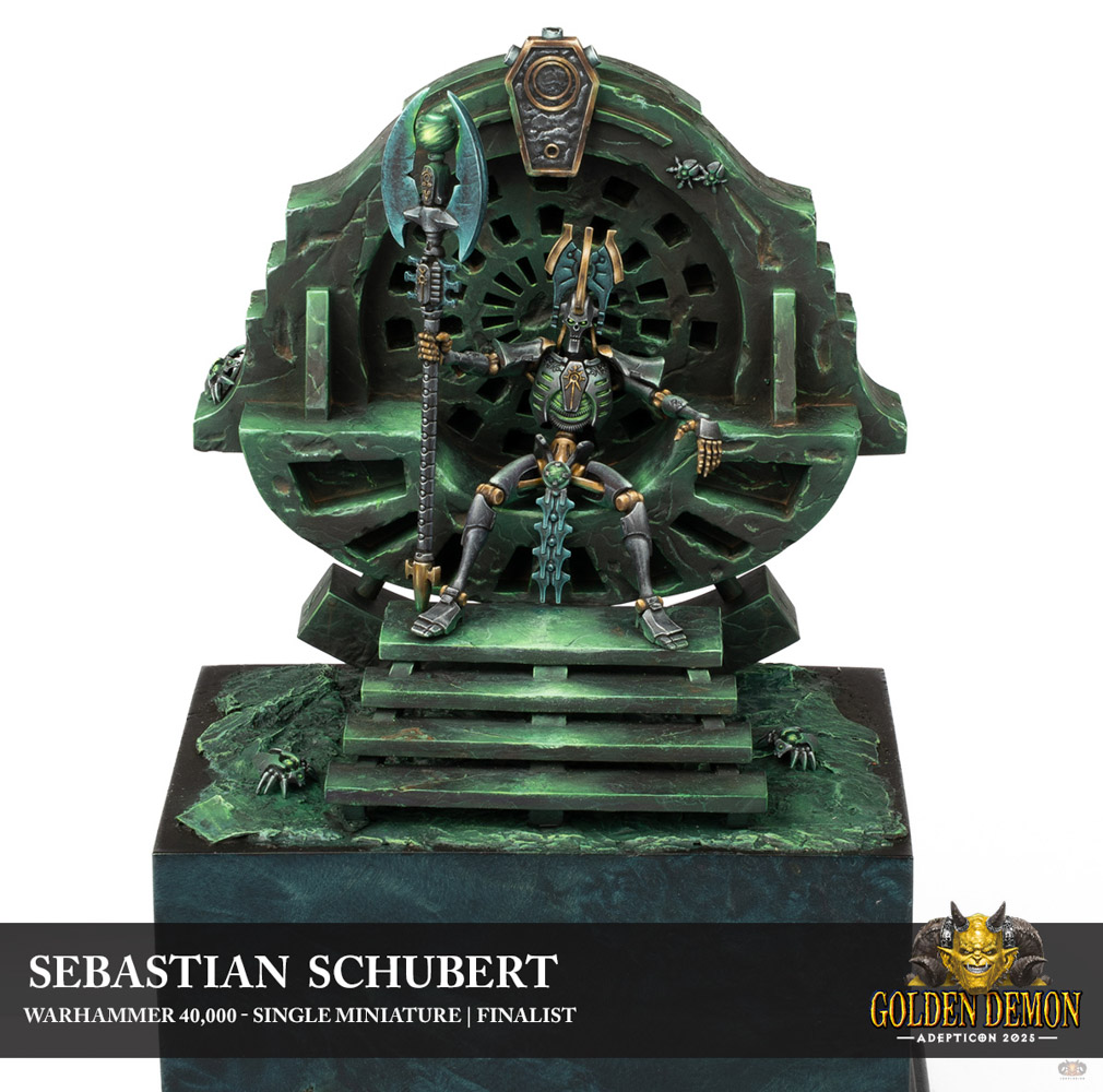 Necron Lord by Sebastian Schubert
