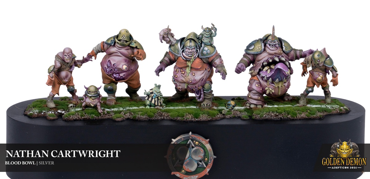 Nurgle's Rotters by Nathan Cartwright