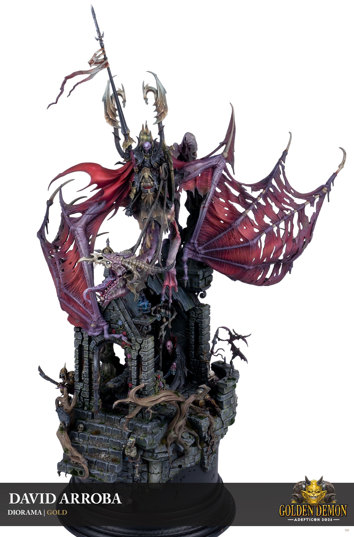 Prince Vhordrai, Lord of the Crimson Keep by David Arroba