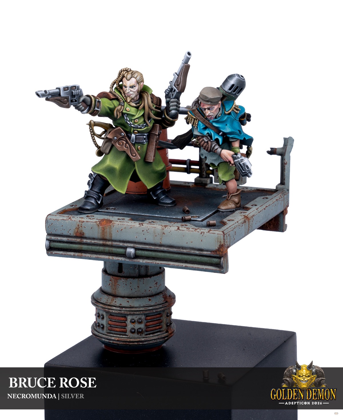 Kal Jericho and Scabs by Bruce Rose