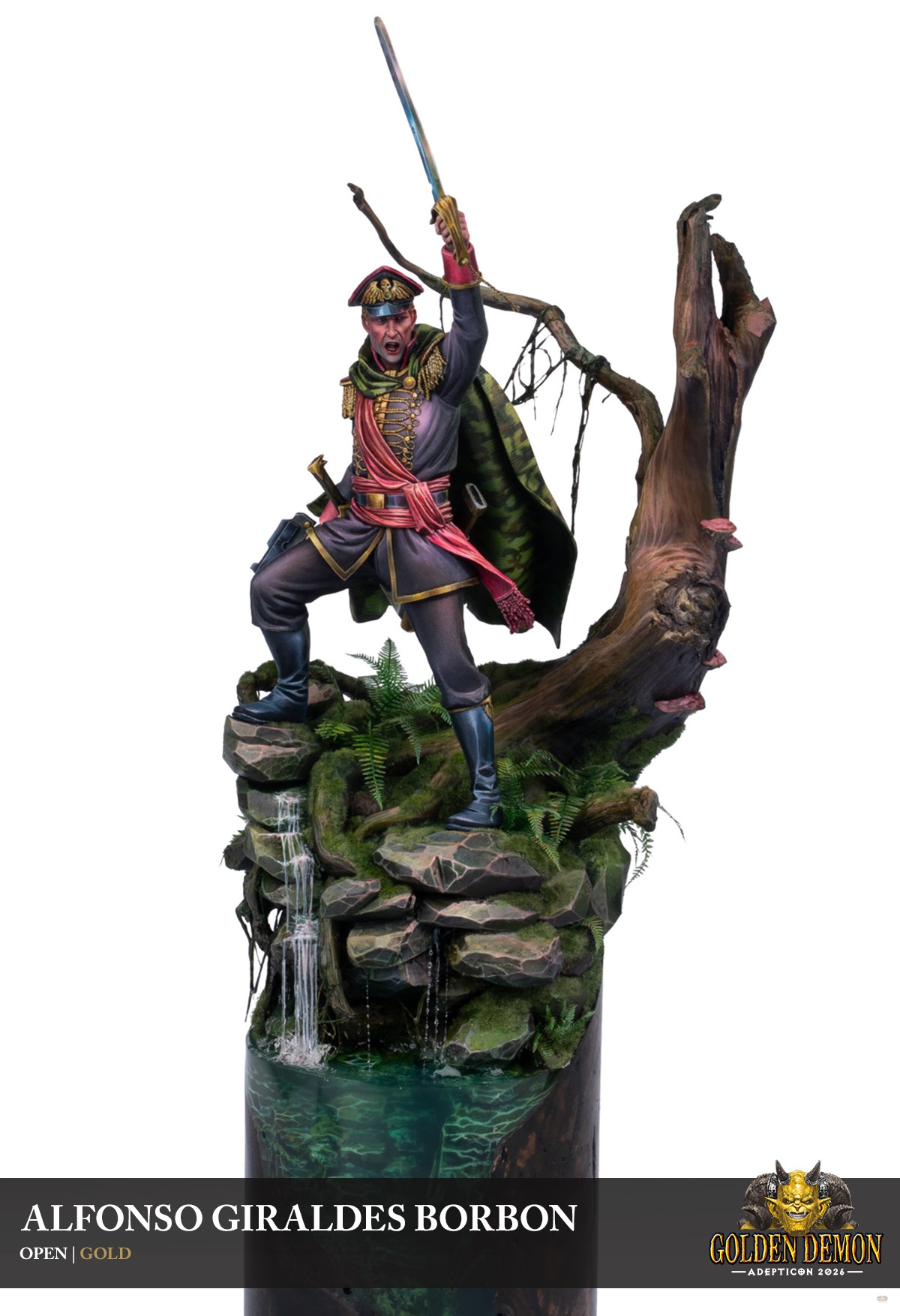Colonel Commissar Ibram Gaunt by Alfonso Giraldes-Borbón Bermejo