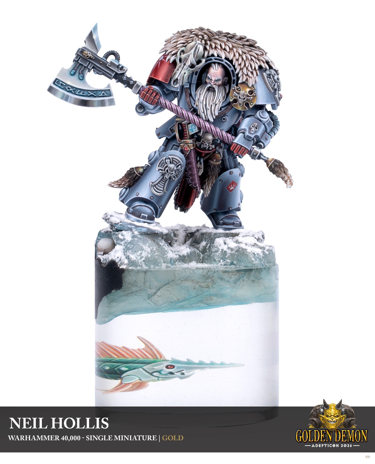 Wolf Guard Terminator by Neil Hollis