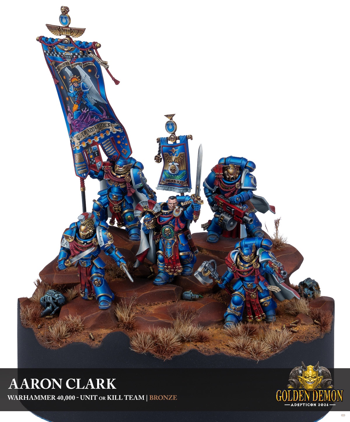 Ultramarines by Aaron Clark