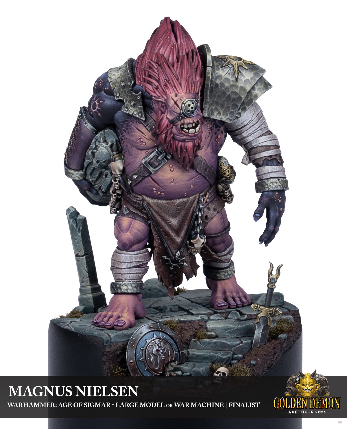 Warhammer Age of Sigmar: Large Model or War Machine by Magnus Nielsen