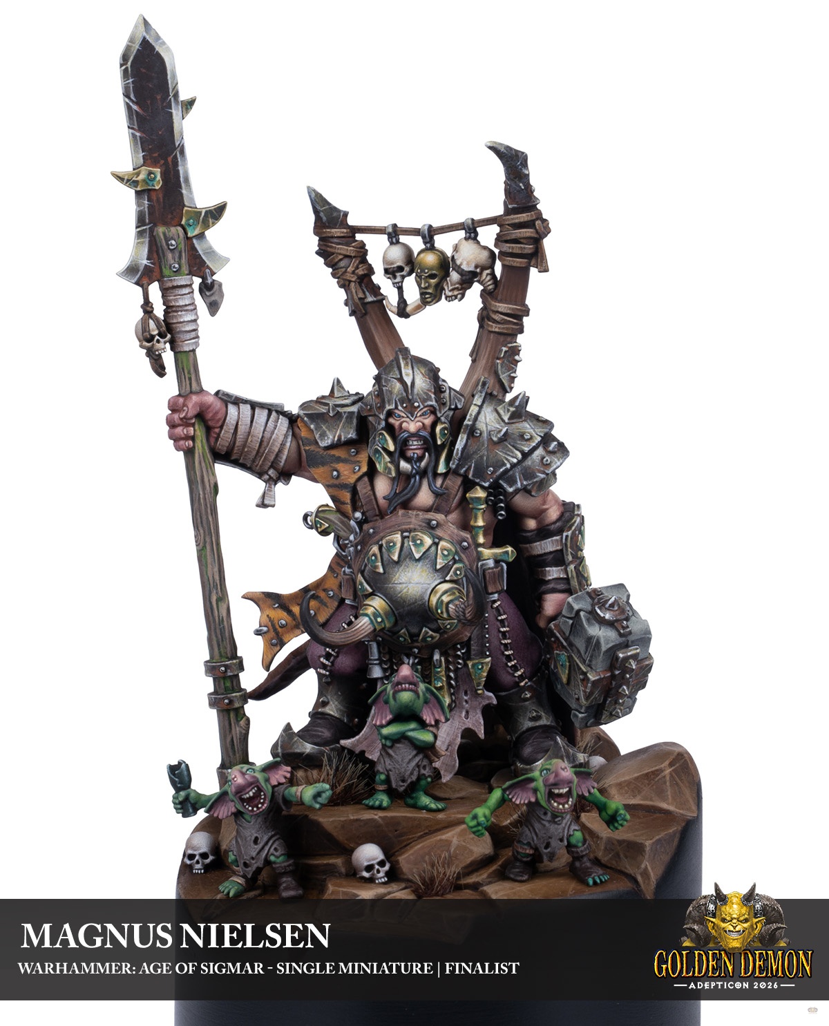 Warhammer Age of Sigmar: Single Miniature by Magnus Nielsen